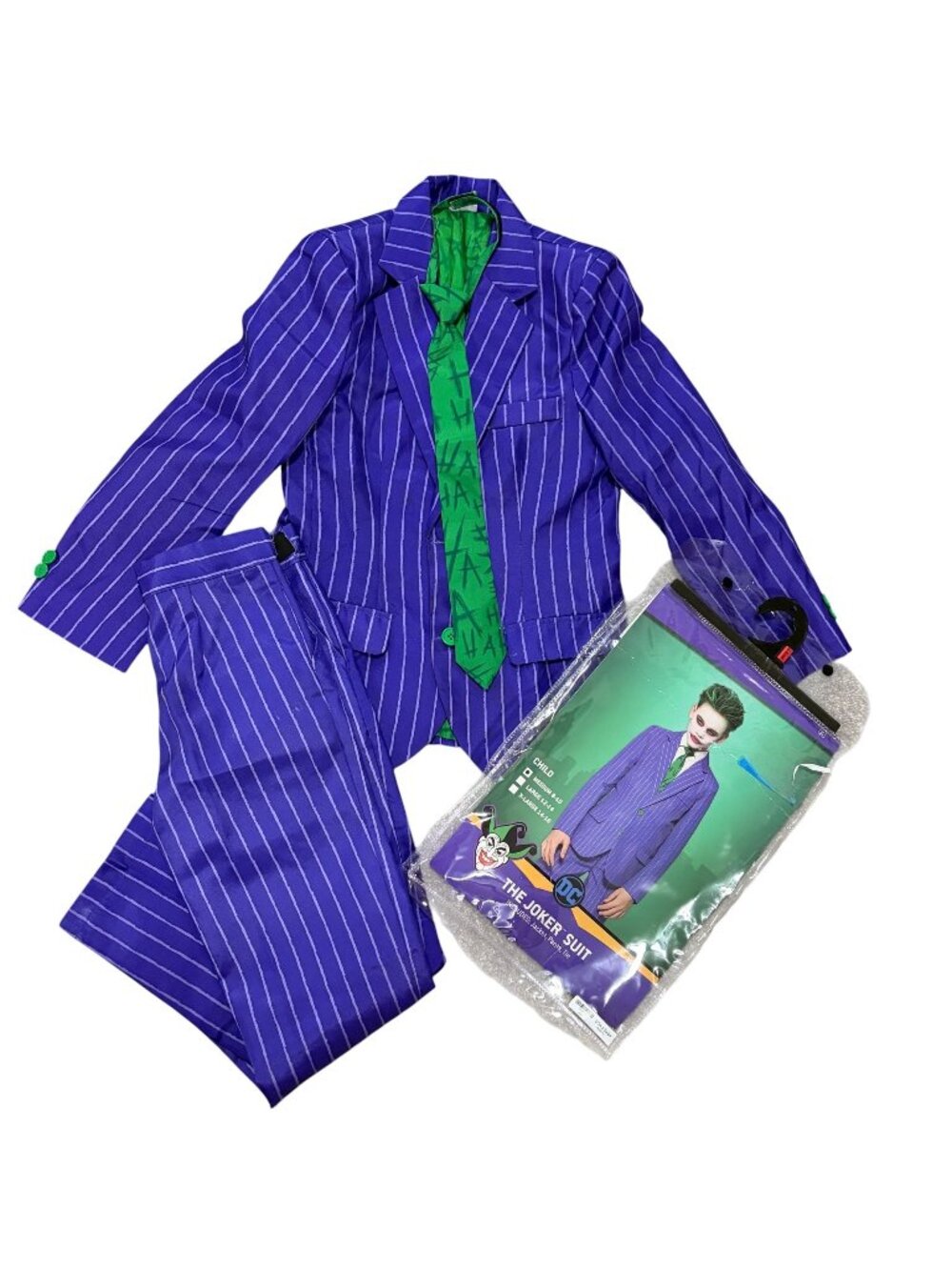 The Joker Party Suit DC Comics Child Medium Spirit Halloween